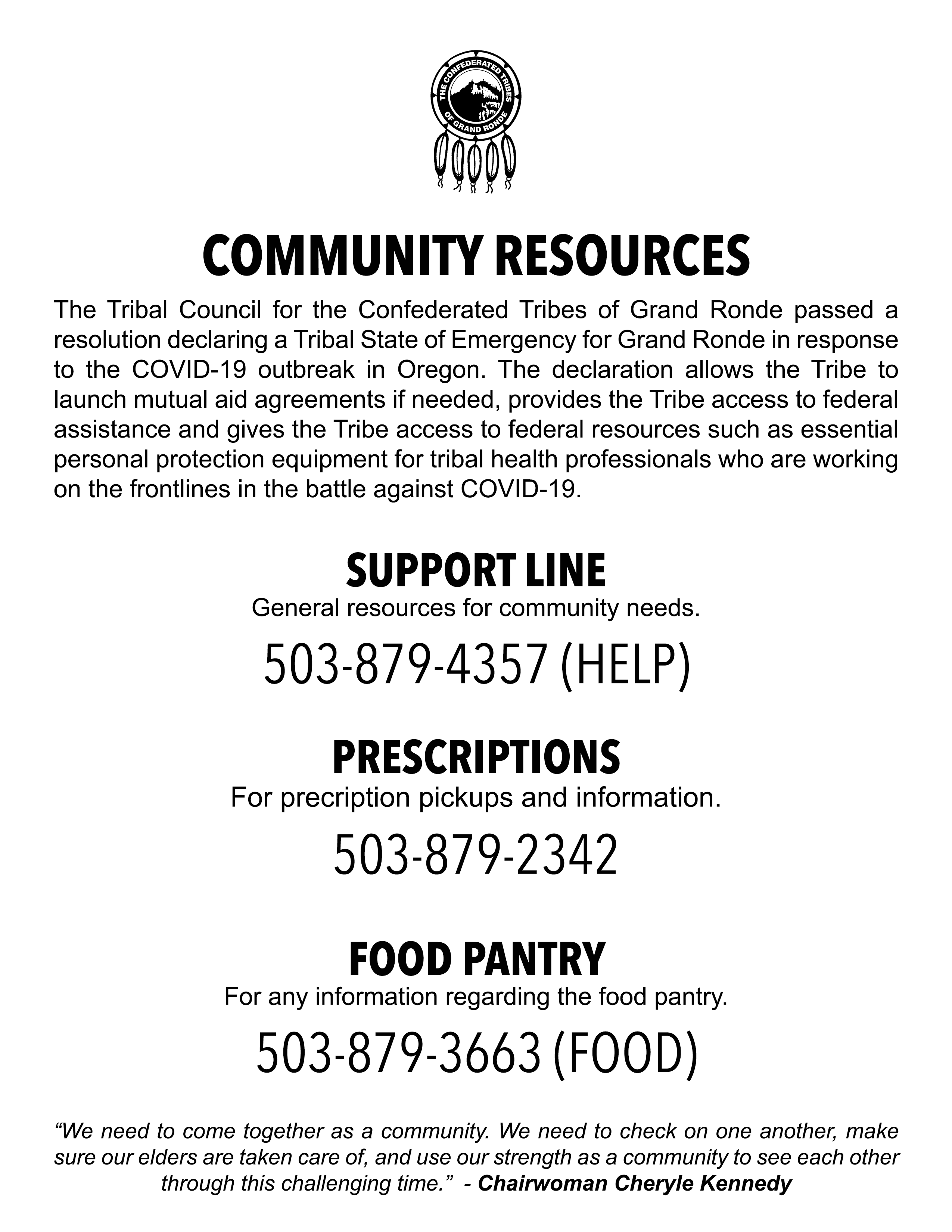 Community Resource Flyer Final