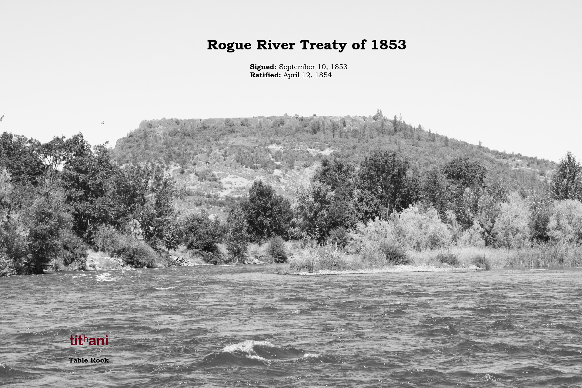Rogue River Treaty 1853