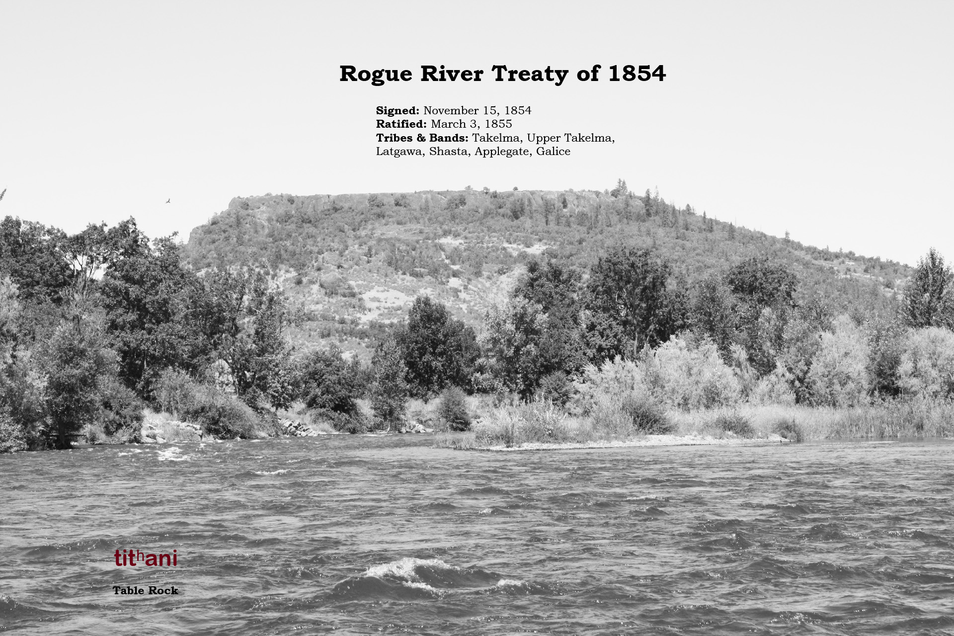 Rogue River Treaty 1854