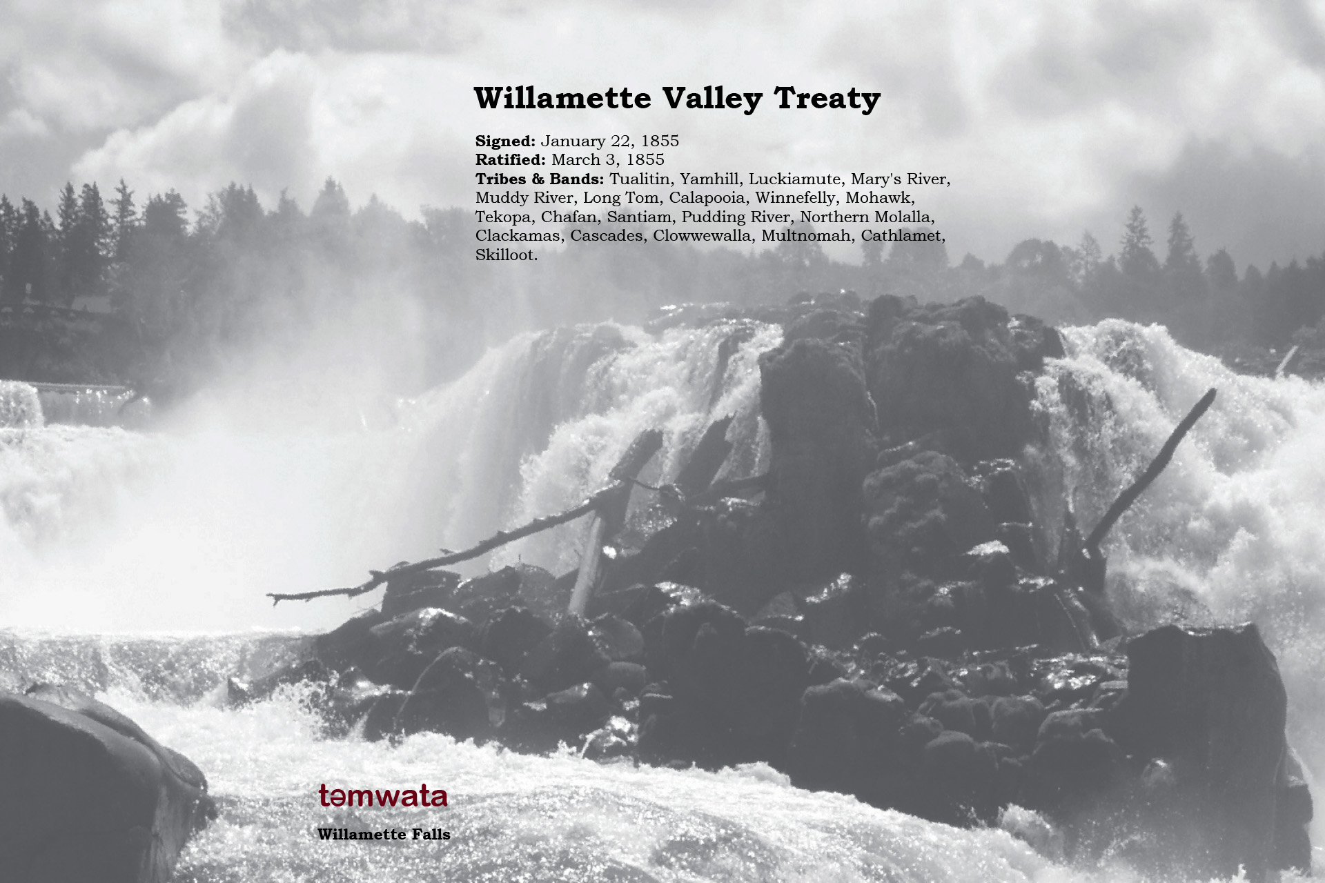 Willamette Valley Treaty 1855